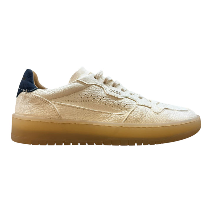 Sneakers Jannik in Vera Pelle di Cervo Burro-Blu