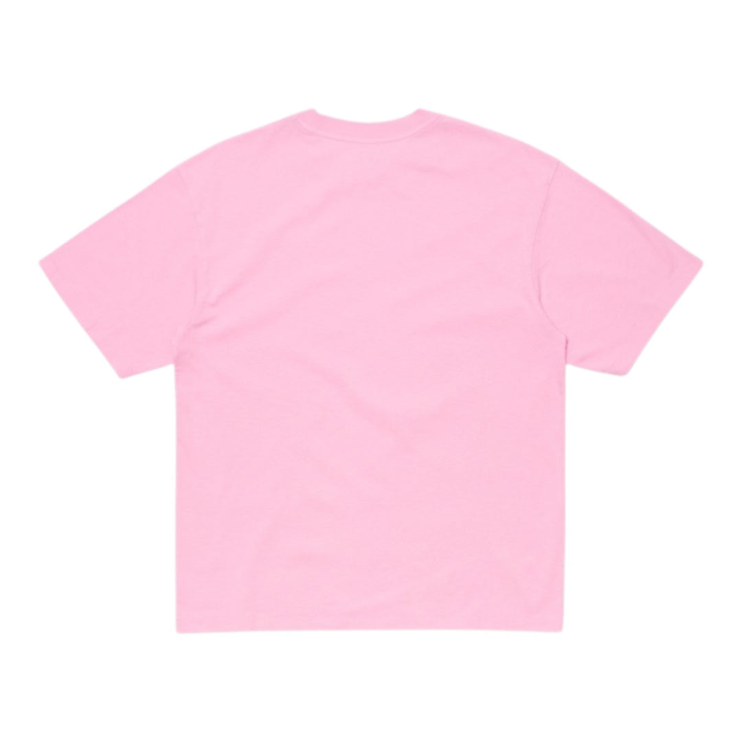 Camiseta oversize básica rosa