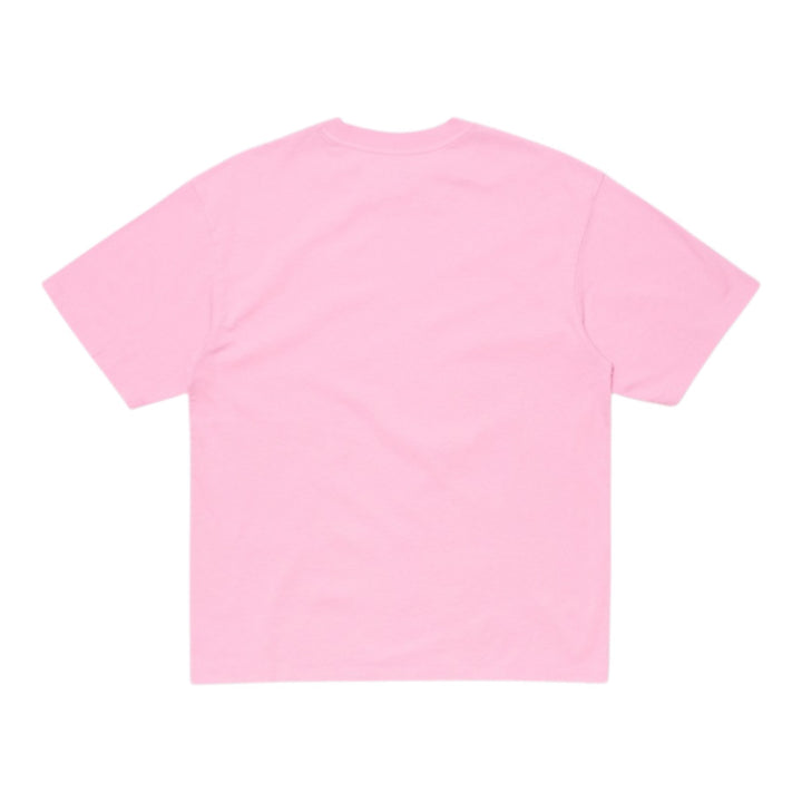 Camiseta oversize básica rosa