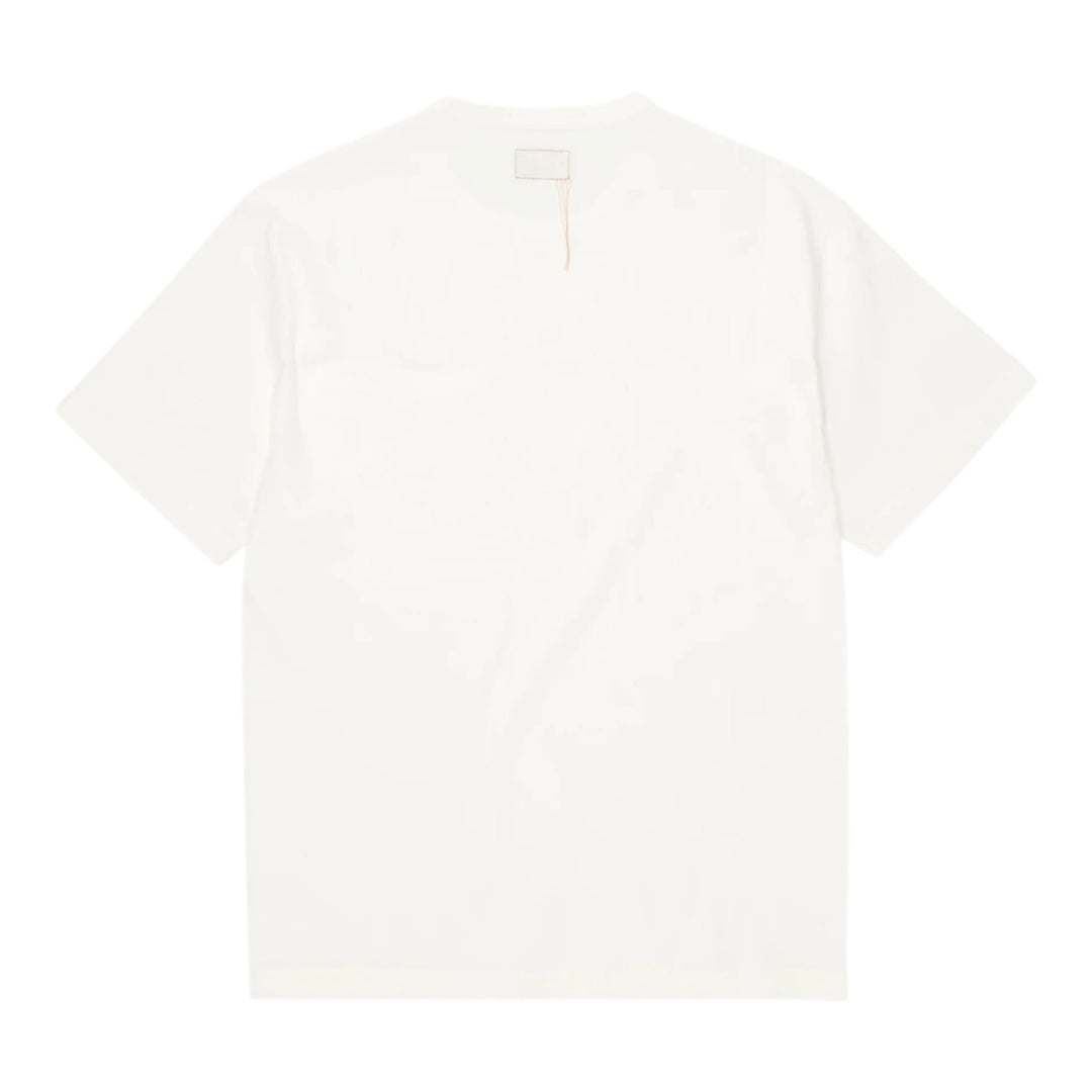 Tubejp T-Shirt con Taschino in Cotone White