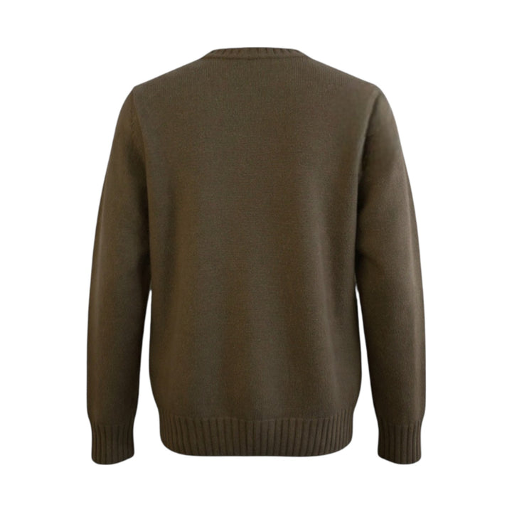 GIROCOLLO IN LANA VERDE