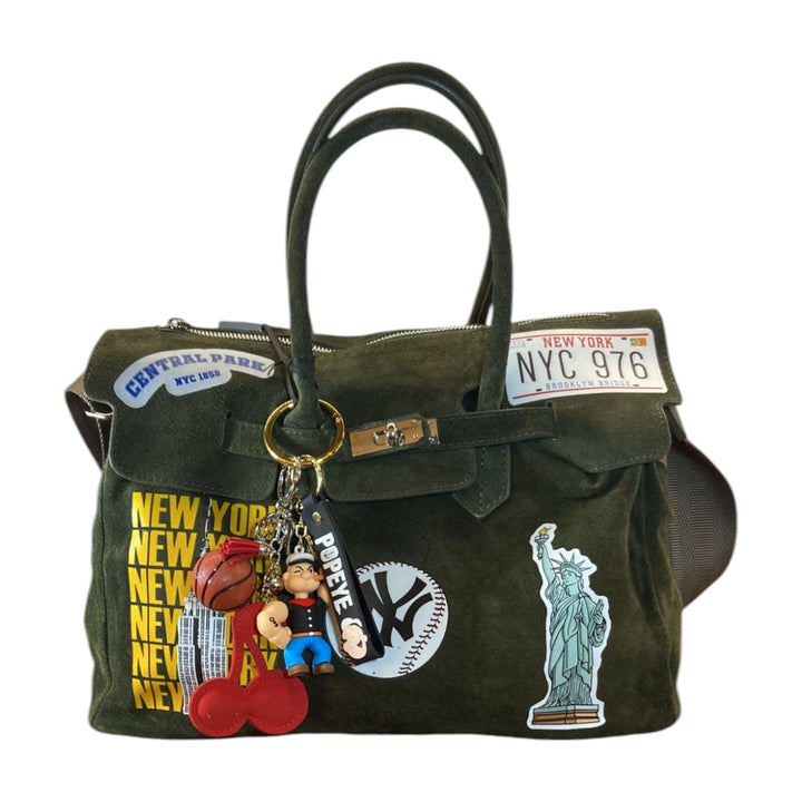 DUE MANICI PATCH STATUA LIBERTA NY