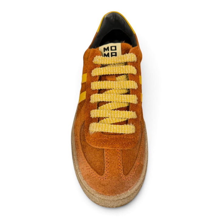 SNEAKERS KAZAN VERA PELLE SCAMOSCIATA ORANGE