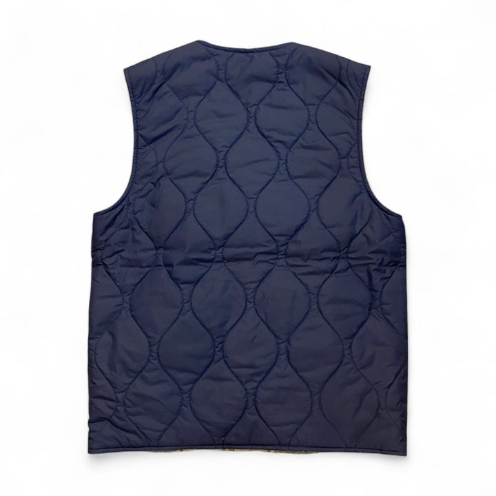 GILET TRAPUNTATO REVERSIBILE BLU
