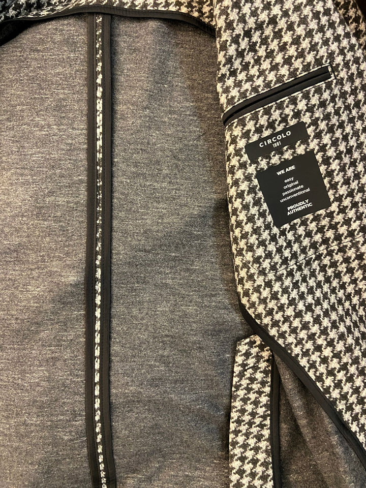 BLAZER PIED POULE NERO & BIANCO