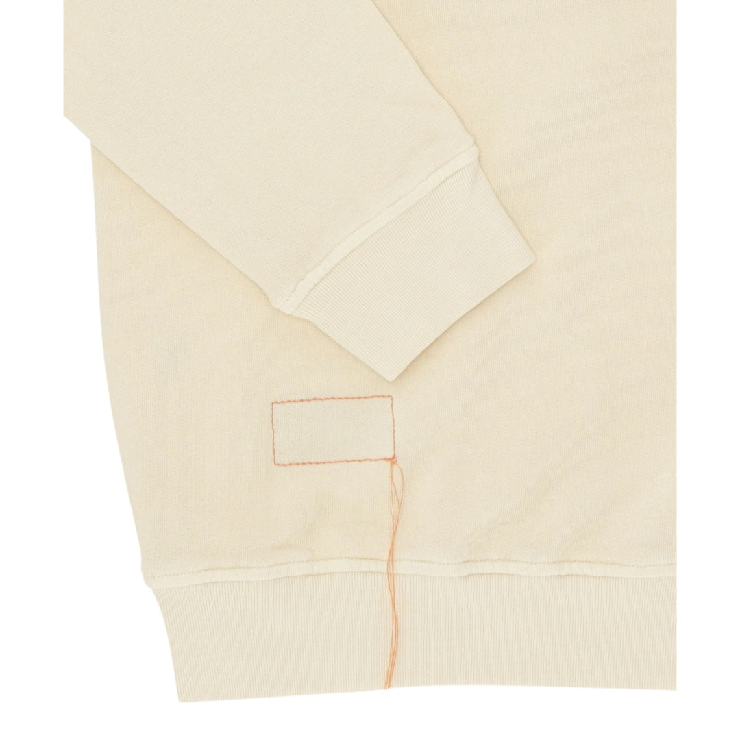 Yale Sudadera de jersey garzado con cuello y cremallera de cordón