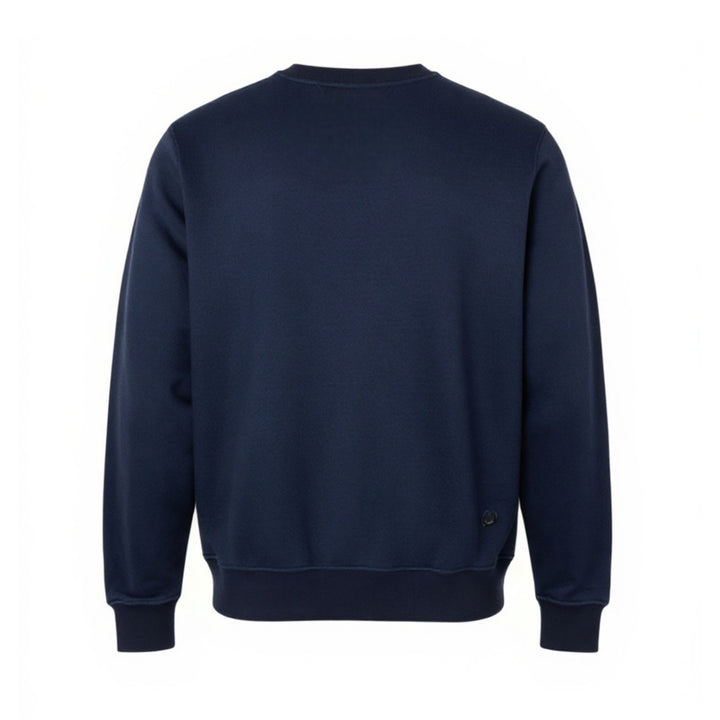 SWEAT À COL ROND EN LAINE VERMONT BLEU