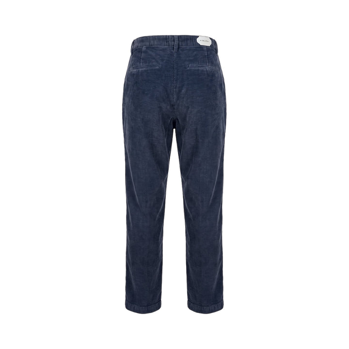 Aiburai PANTALONE URANO FUSTAGNO DENIM NAVY STONE Blu - foto 2