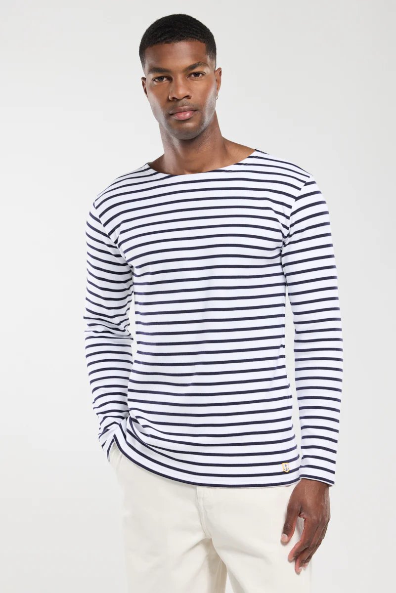 Armor lux Marinière Héritage Homme Blanc/Navire Bianco Bianco - foto 2