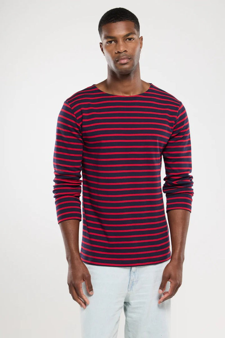 Armor lux Marinière Héritage Homme NAVIRE/BRAISE Blu - foto 2