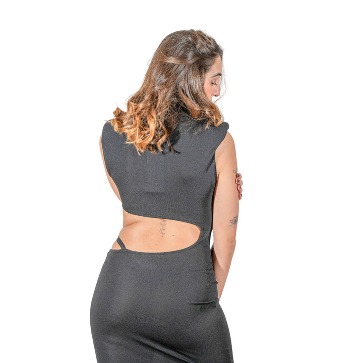 ABITO CUT OUT BLACK