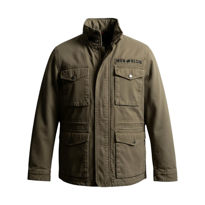 M65 HERRINGBONE JACKET VERDE