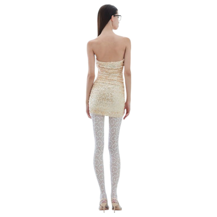 TUBE DRESS ROSE VANILLA