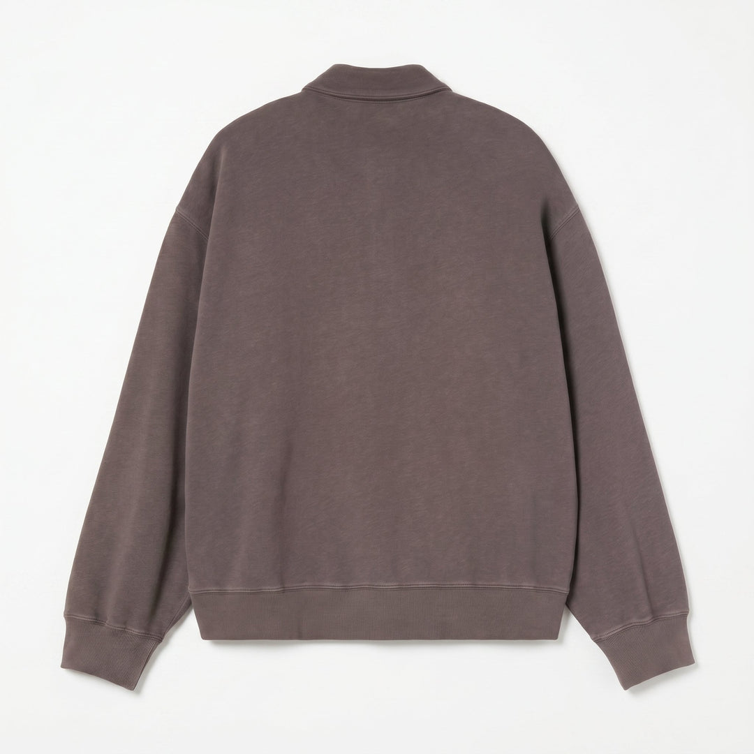 Carhartt Wip HARPER POLO TOBACCO GARMENT DYED Marrone - foto 2