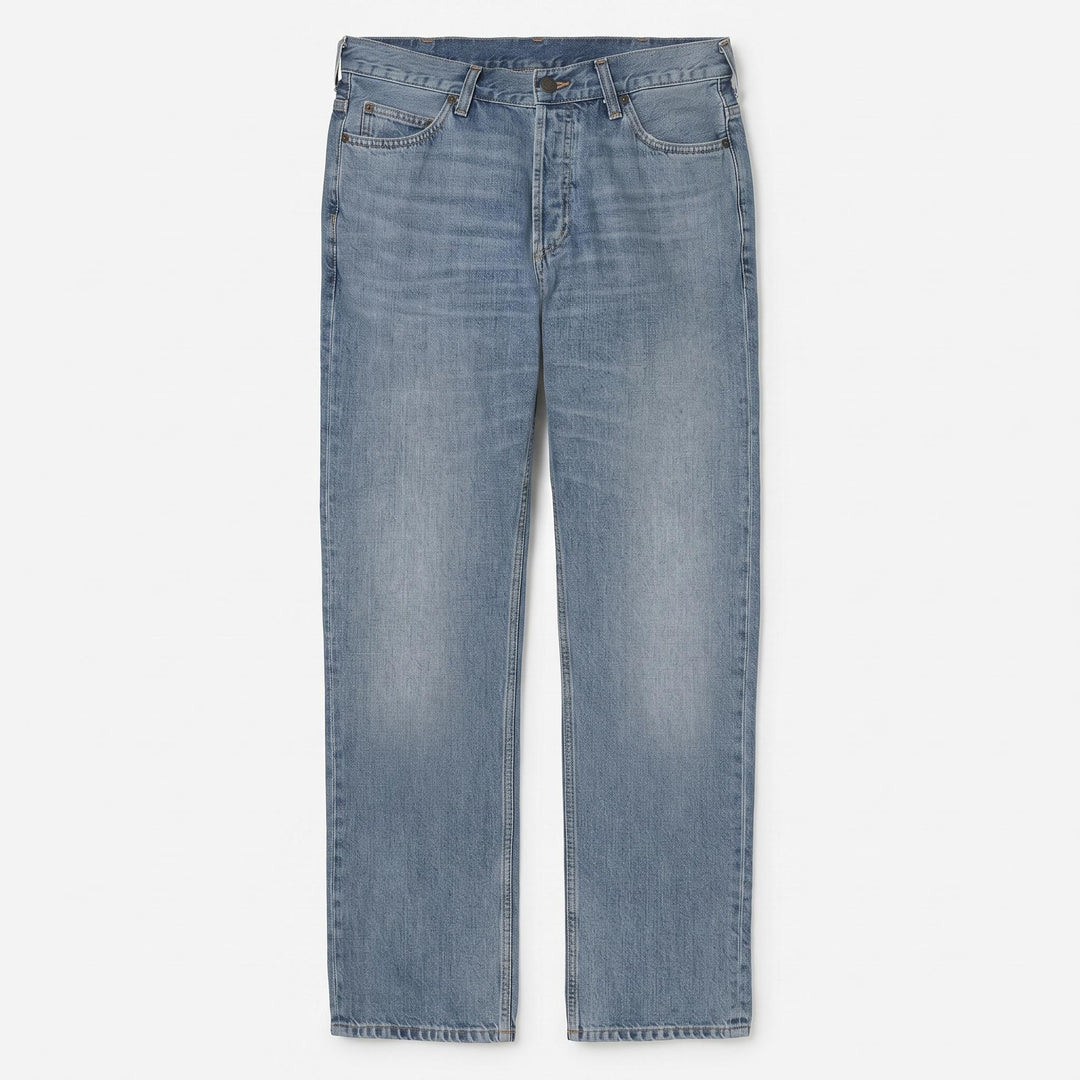 Carhartt Wip MARLOW PANT BLUE WORN BLEACHED Blu - foto 2