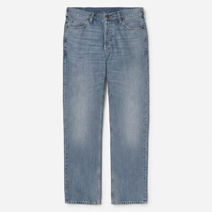 Carhartt Wip MARLOW PANT BLUE WORN BLEACHED Blu - foto 2