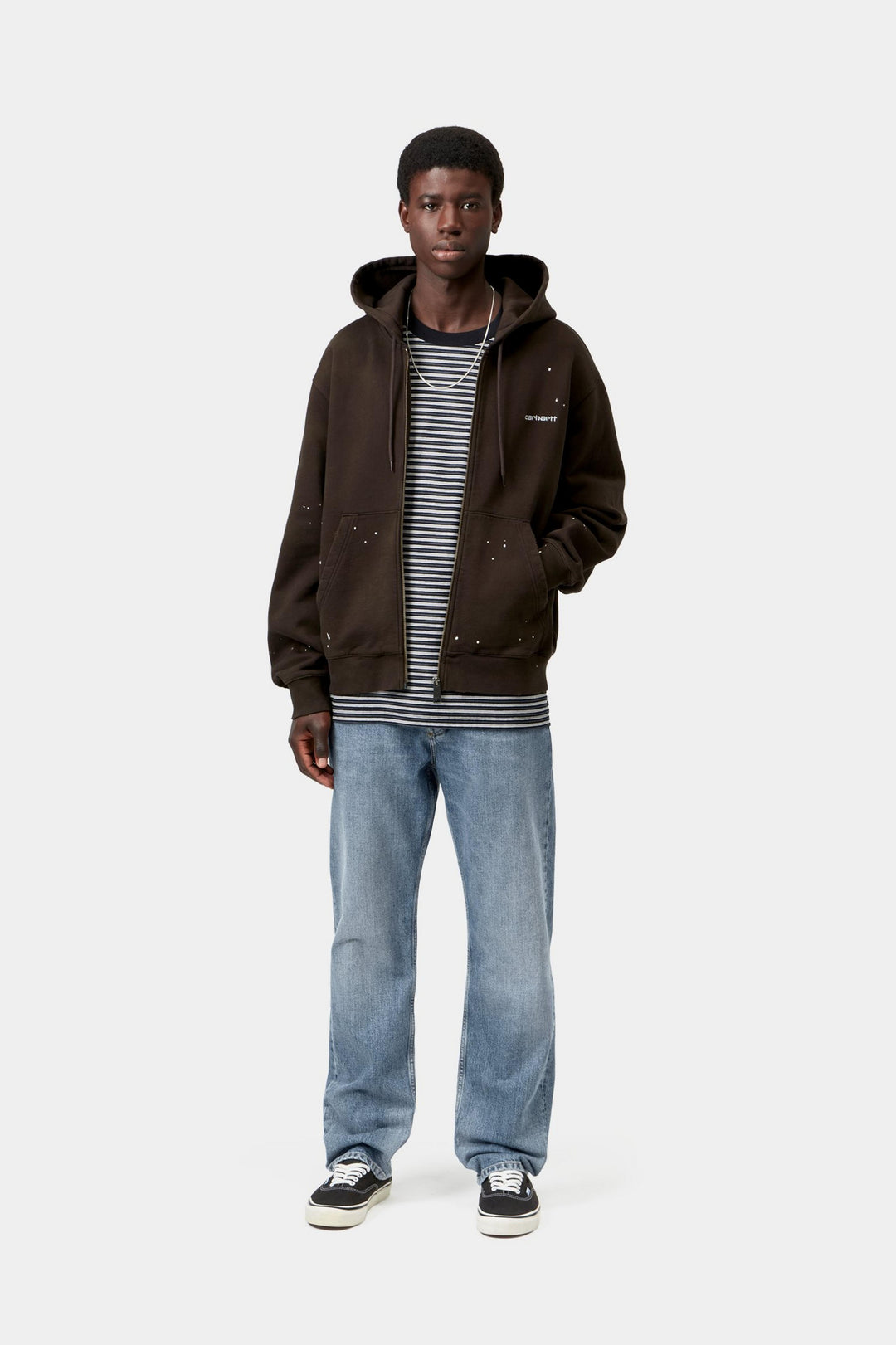Carhartt Wip MARLOW PANT BLUE WORN BLEACHED Blu - foto 3
