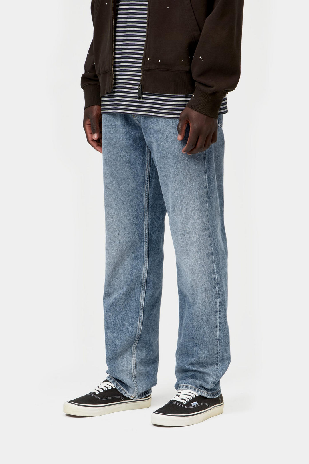 Carhartt Wip MARLOW PANT BLUE WORN BLEACHED Blu - foto 4