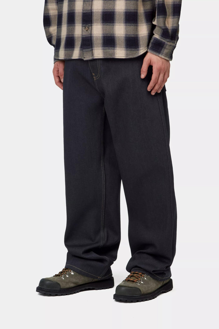 Carhartt Wip PAYSON PANT 15.75 OZ BLUE RIGID Blu - foto 4