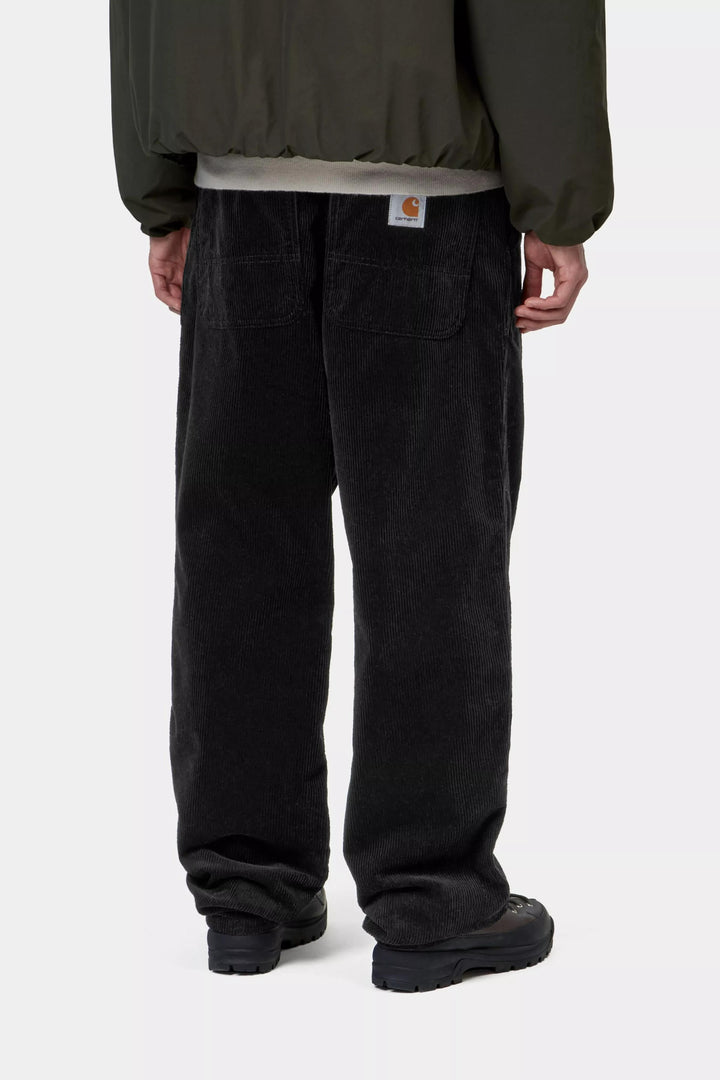 Carhartt Wip SIMPLE PANT CORDUROY 9.7 OZ BLACK RINSED Nero - foto 6