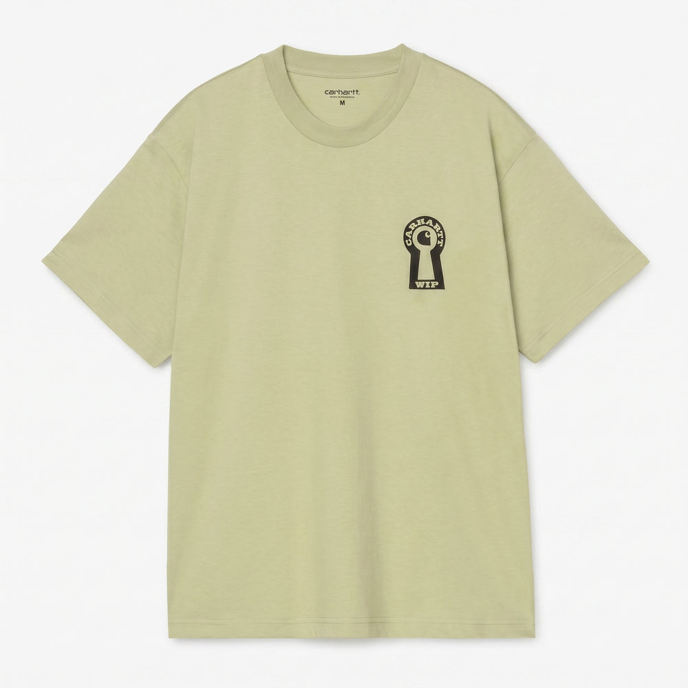 T-shirt Carhartt Wip S/S Locked, vert tendre - photo 1