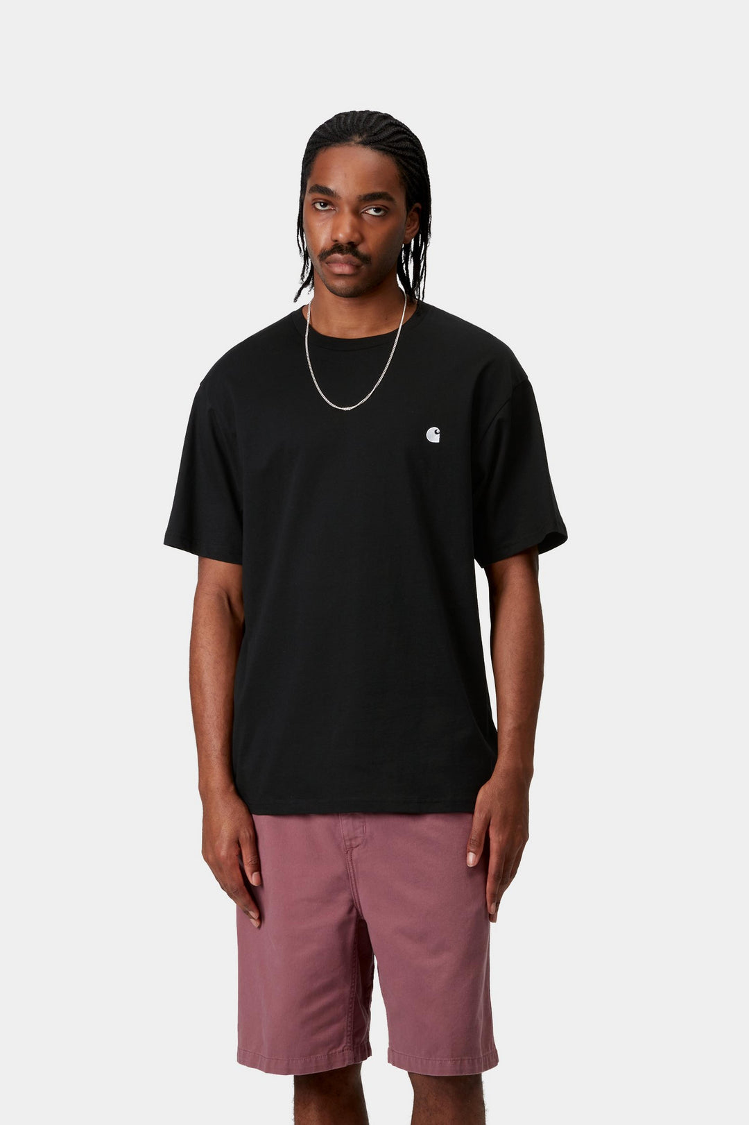 Camiseta Carhartt Wip S/S Madison negra/blanca - foto 3