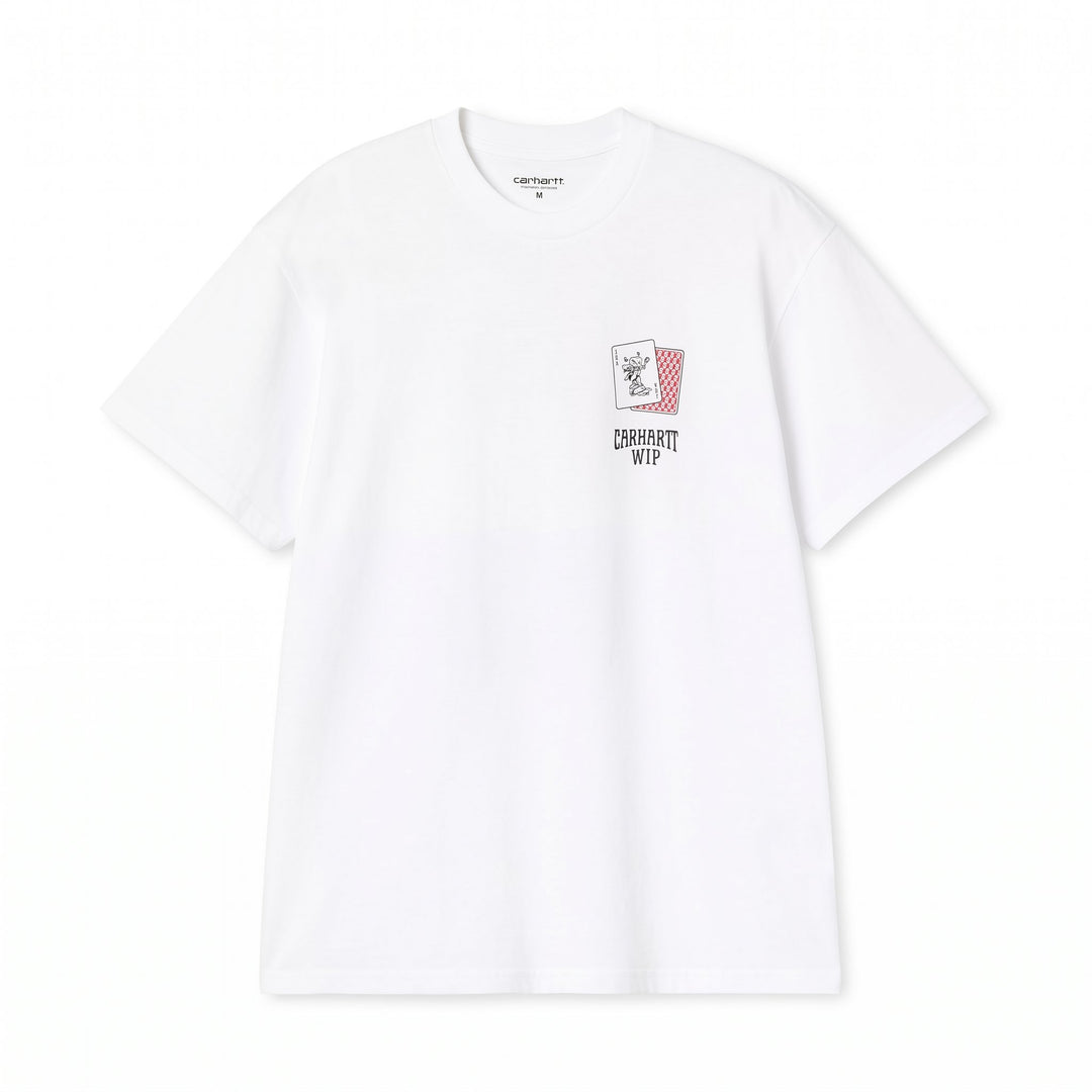 Carhartt Wip S/S PLAYING CARDS T-SHIRT WHITE Bianco - foto 2