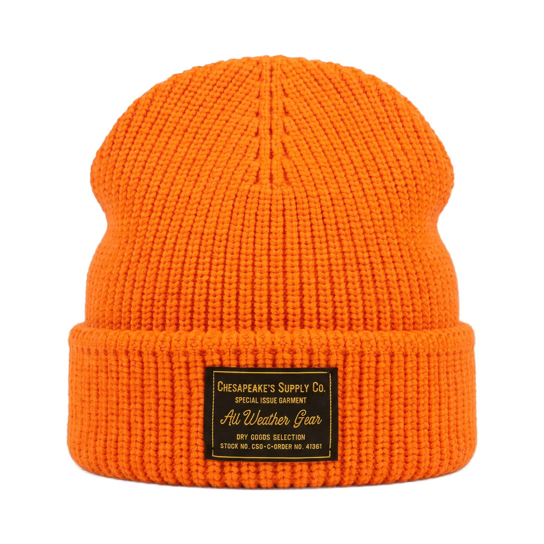 Chesapeake's MECHANICS WOOL HAT MERINOS ORANGE Arancione - foto 1