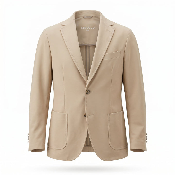 Circolo 1901 Blazer Stretch Jersey Candie Beige - foto 1