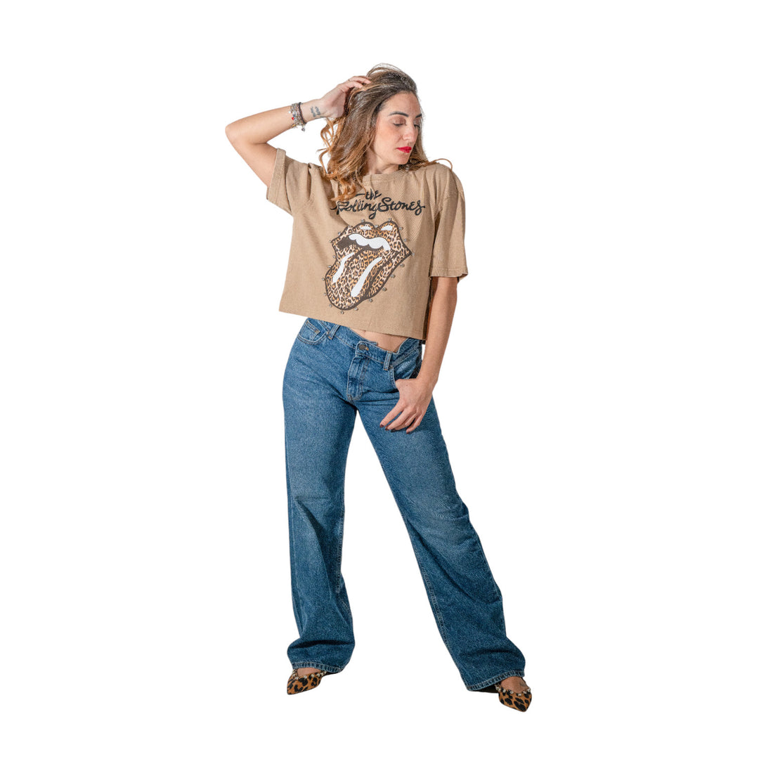 CROPPED STONE BEIGE STONE