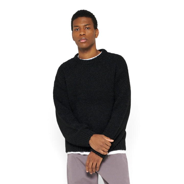 Edwin DUN TEXTURED SWEATER BLACK Nero - foto 3