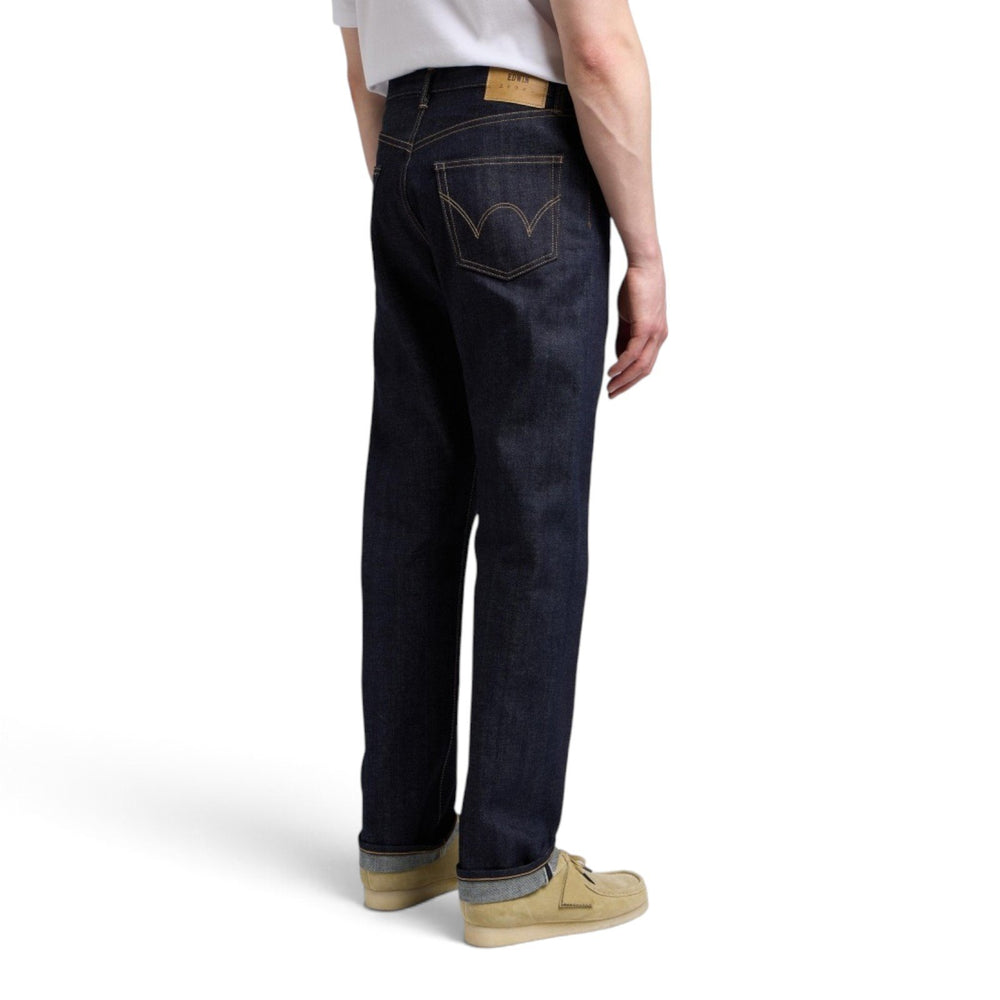Edwin REGULAR STRAIGHT JAPAN UNWASHED Blu - foto 2