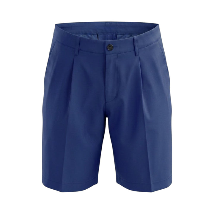 BERMUDA TASCA AMERICA UNA PENCIE IN COTONE BLU