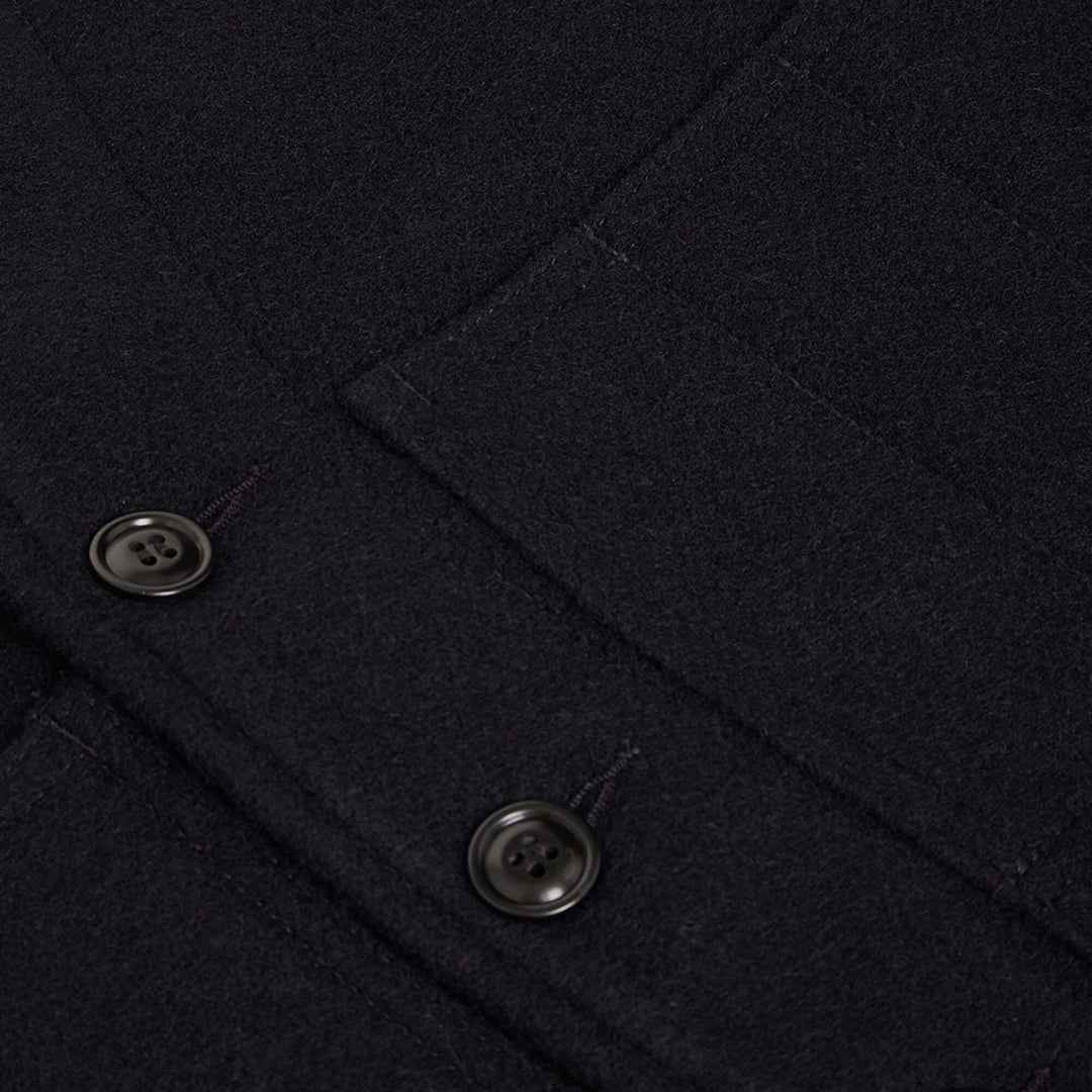Filson Mackinaw Wool Vest Navy Blu - foto 2