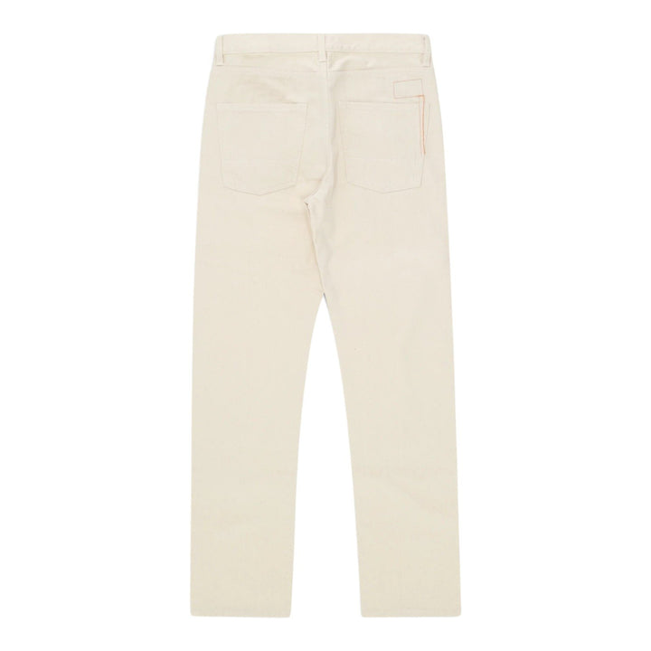 Fortela 965 John Japan Denim Cimosato 5 Tasche Regular Fit Ecrù - L33'' Beige - foto 2