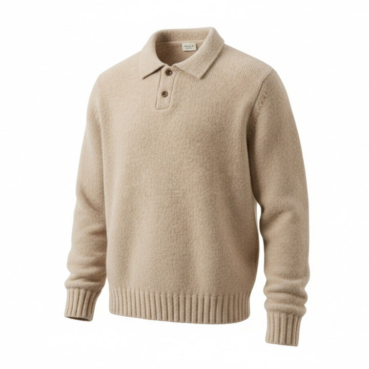 POLO IN LANA MERINO CORDA
