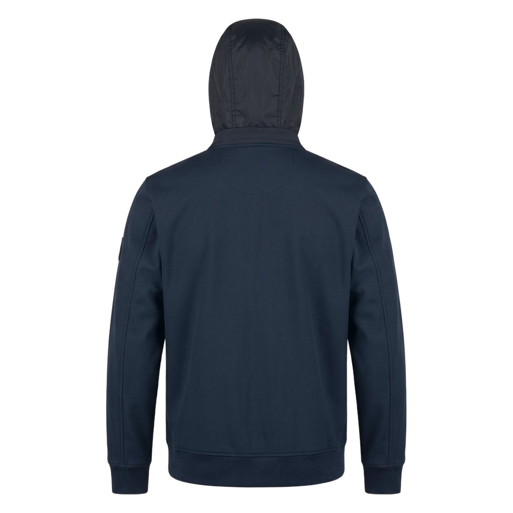 Heskimo BOMBER PETT. CAPPUCCIO INTERLOCK BLUE Blu - foto 2