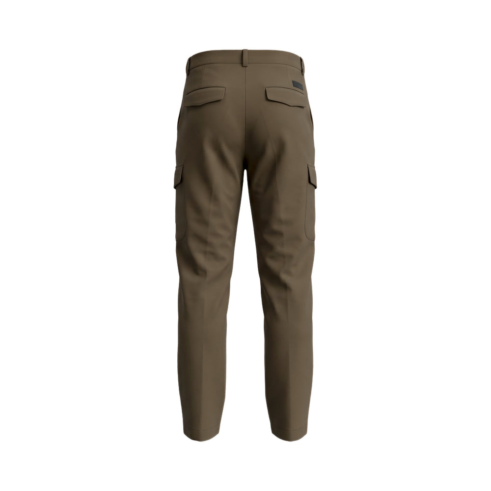 Heskimo PANT. TASCONATO INTERLOCK MORO Marrone - foto 2