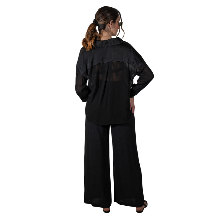 PANT. FASHION ICARO NERO