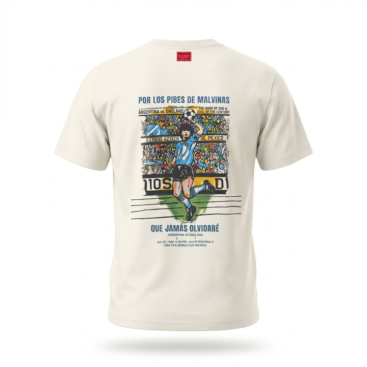 Illegal Vintage Hot Dog T-SHIRT MARADONA BIANCO Bianco - foto 1