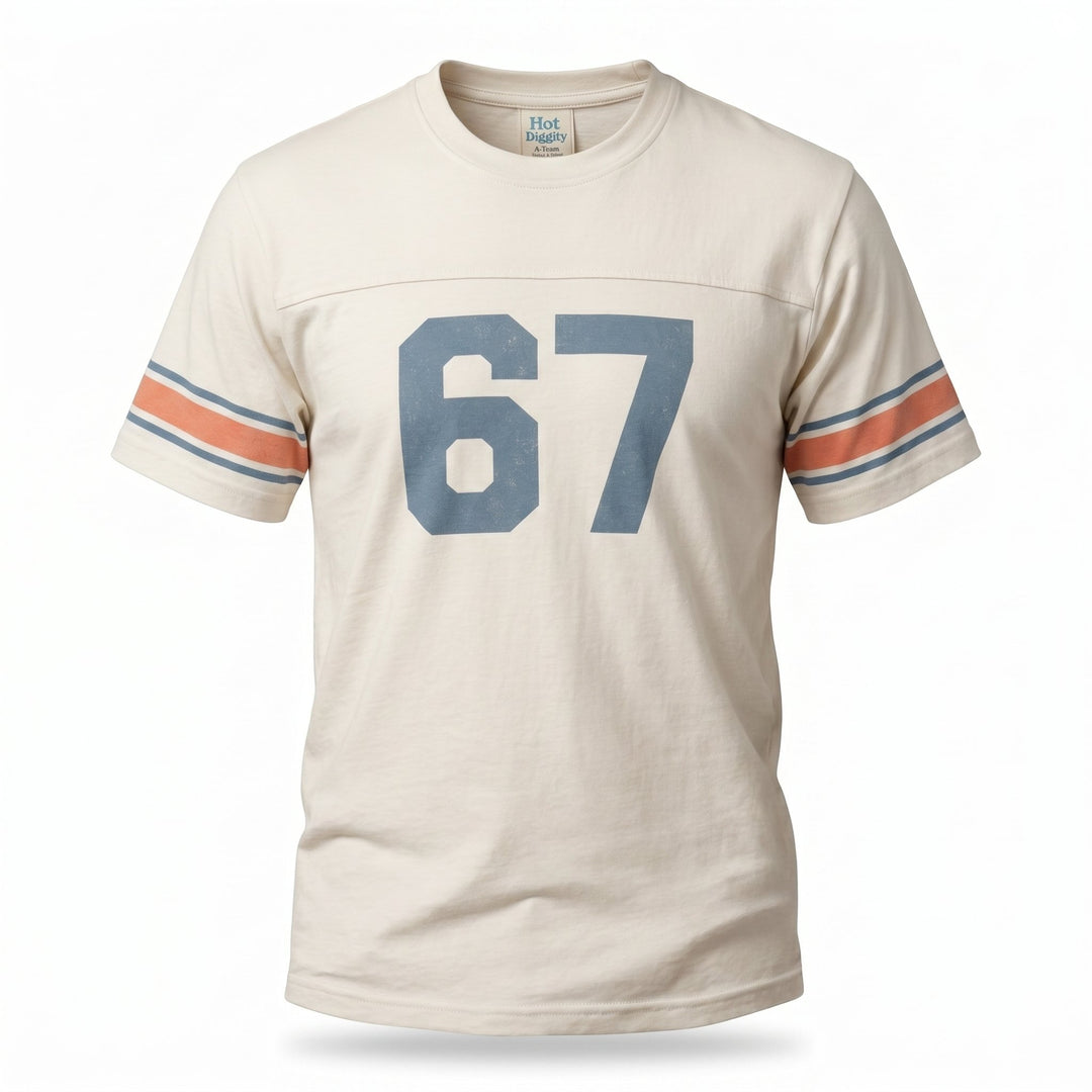Illegal Vintage Hot Dog T-SHIRT ST329 SIXTYSEVEN BIANCO Bianco - foto 1