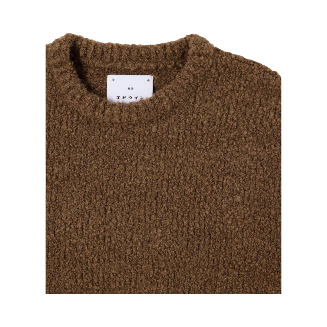 DUN TEXTURED SWEATER TAUPE