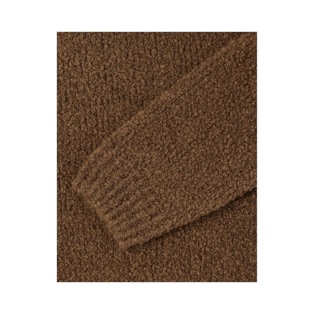 DUN TEXTURED SWEATER TAUPE