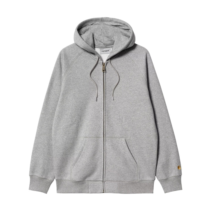 Hooded Chase Jacket Grey Heather / Gold