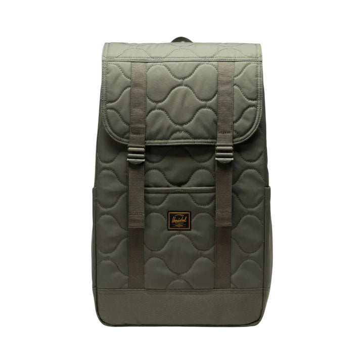 HERSCHEL RETREAT QUILTED CAPSULE BACKPACK BEETLE