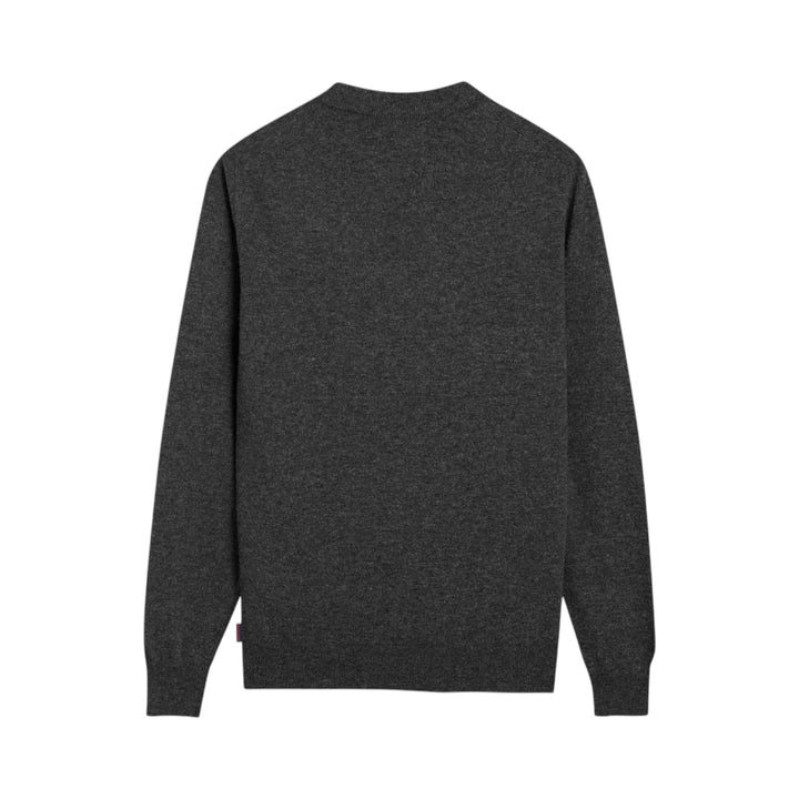 GIROCOLLO IN LANA GRIGIO