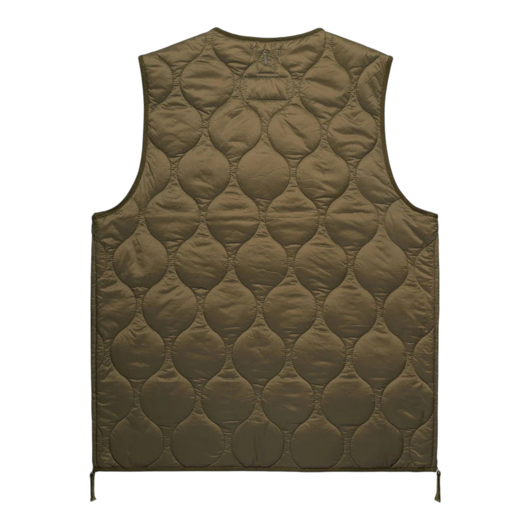 GILET  TRAPUNTATO VERDE