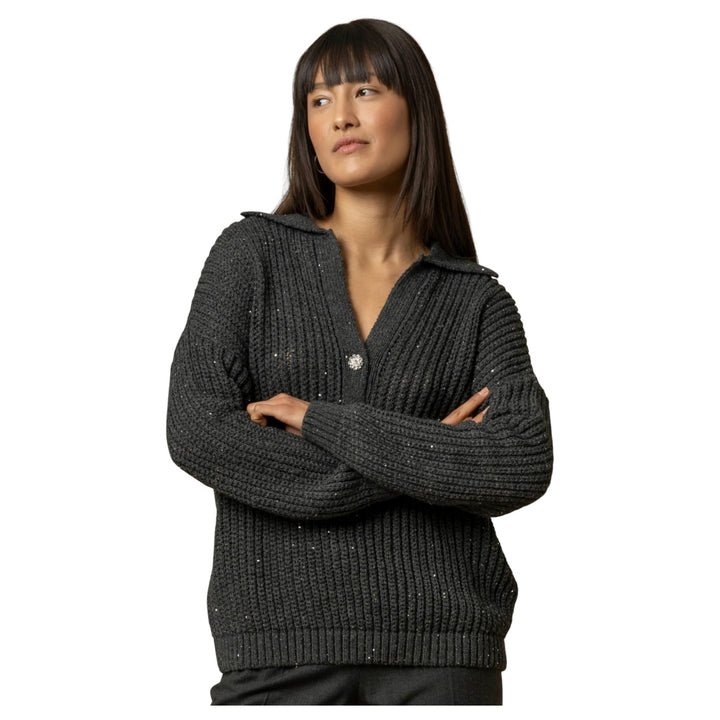 MAGLIA ALMERIGO GRIGIO MELANGE