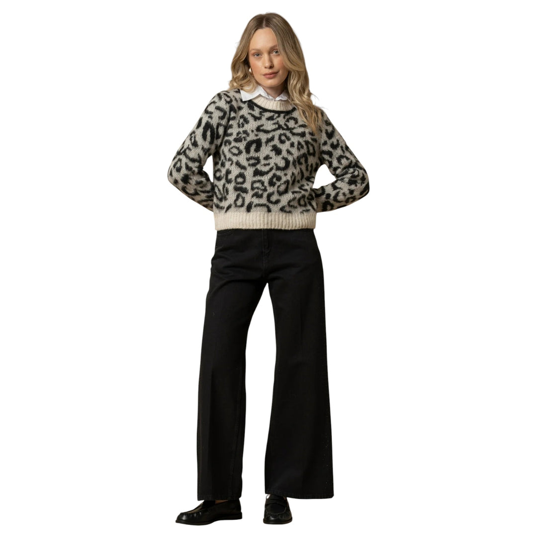 PULL PIENZA À MOTIFS TACHÉS