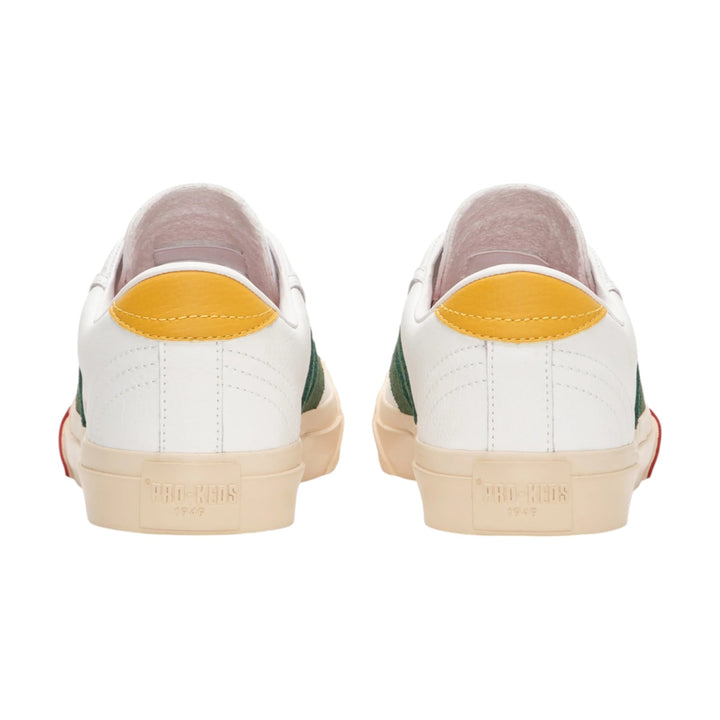 Royal Classic in Pelle Bianco e Verde